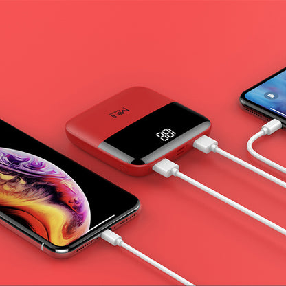 Mini Batería Portátil 10,000 mAh con Pantalla Frontal - nexbuy.com.mx
