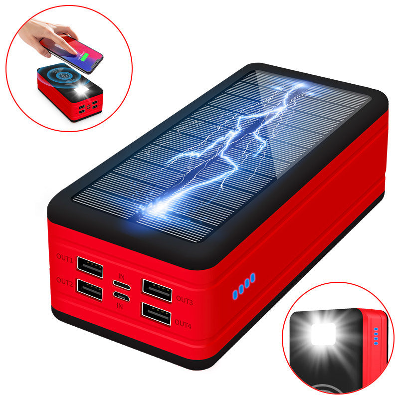 Power Bank de energía solar inalámbrico - nexbuy.com.mx