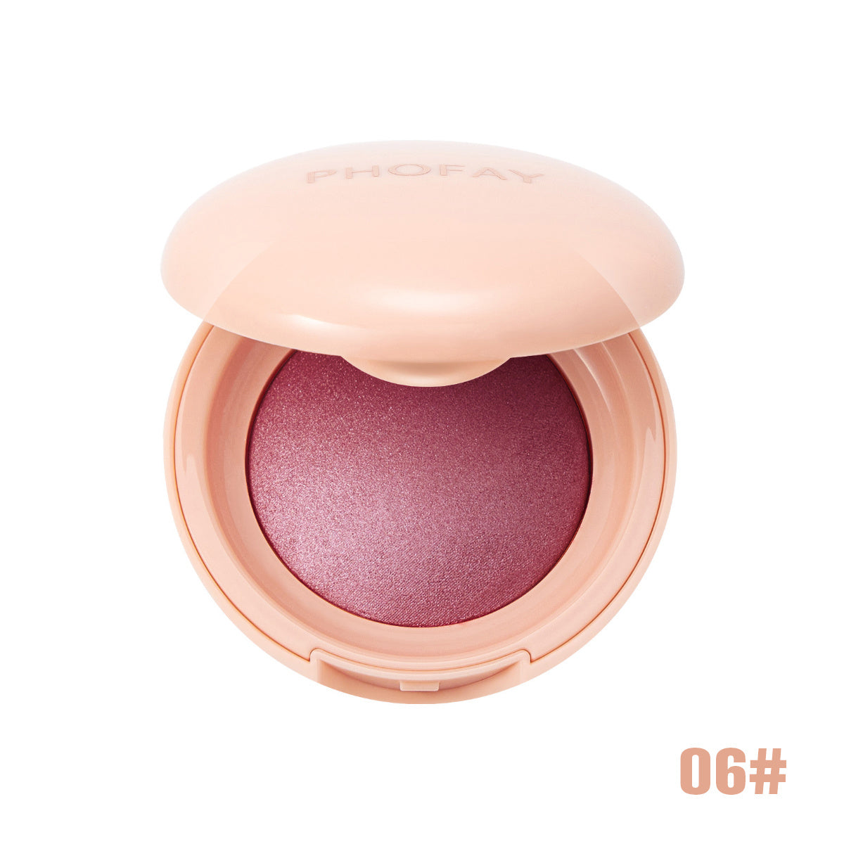 PHOFAY Rubor en Polvo - Maquillaje Suave y Ligero para un Toque Natural - nexbuy.com.mx