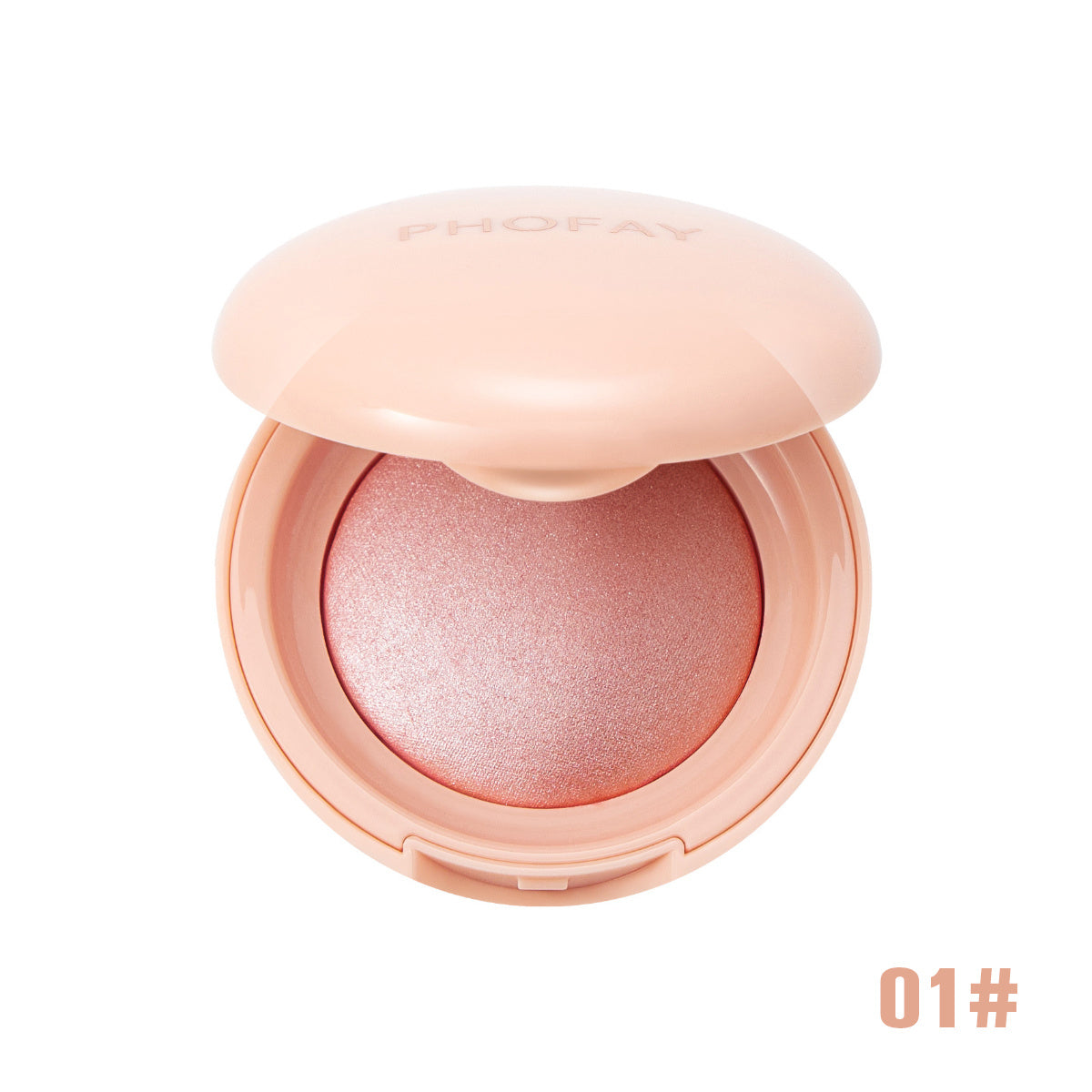 PHOFAY Rubor en Polvo - Maquillaje Suave y Ligero para un Toque Natural - nexbuy.com.mx