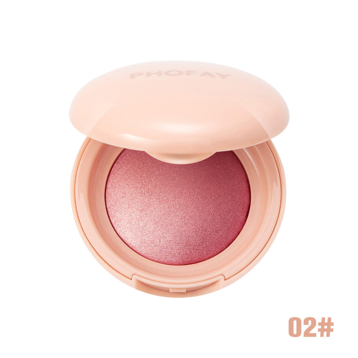 PHOFAY Rubor en Polvo - Maquillaje Suave y Ligero para un Toque Natural - nexbuy.com.mx