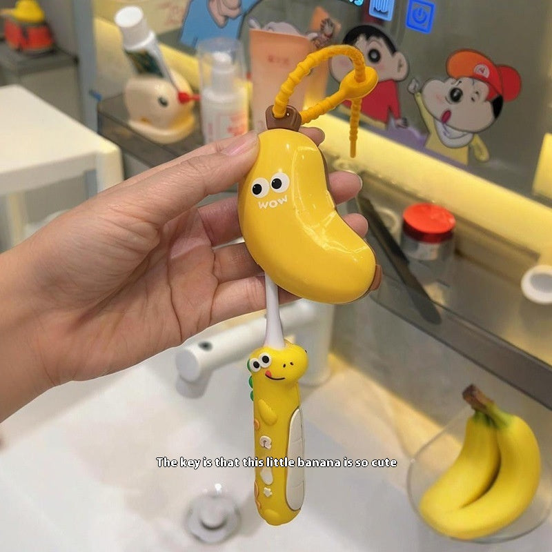 Funda Portátil para Cepillo de Dientes de Banana MX