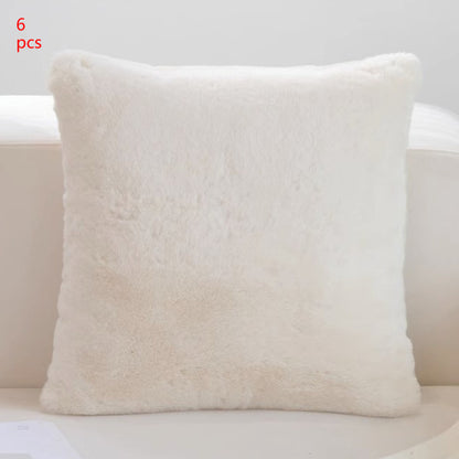 Almohada de Cama y Cojín de Sofá con Funda de Felpa - Comodidad y Estilo - nexbuy.com.mx