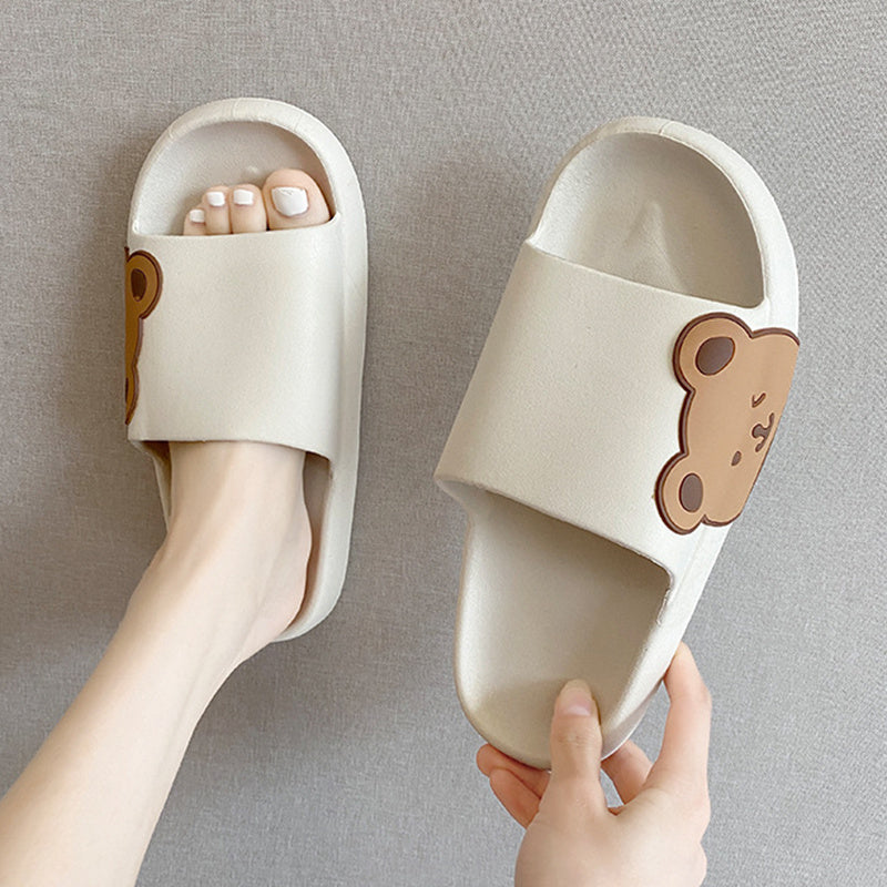 Chanclas de Baño Osito para Playa y Verano - Estilo Divertido y Cómodo - nexbuy.com.mx
