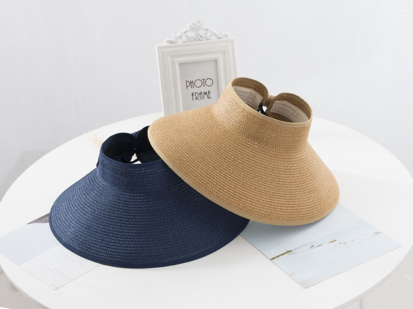 Sombrero de copa vacío plegable de verano