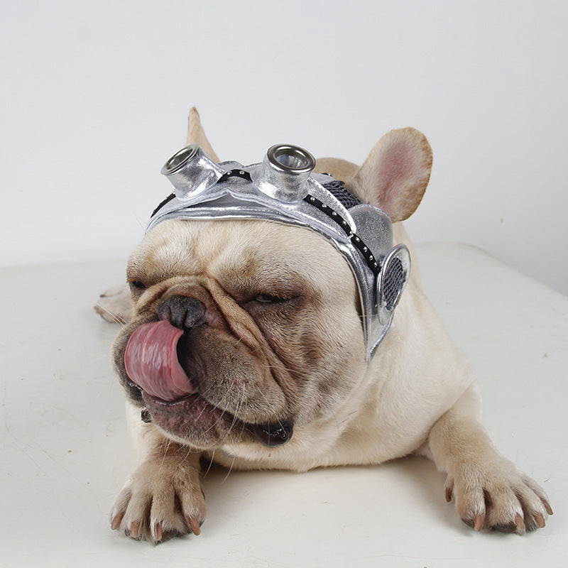 Disfraz sombrero de piloto para perro y gato - nexbuy.com.mx