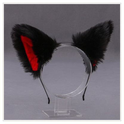 orejas de zorro, diadema para el cabello varios colores - nexbuy.com.mx