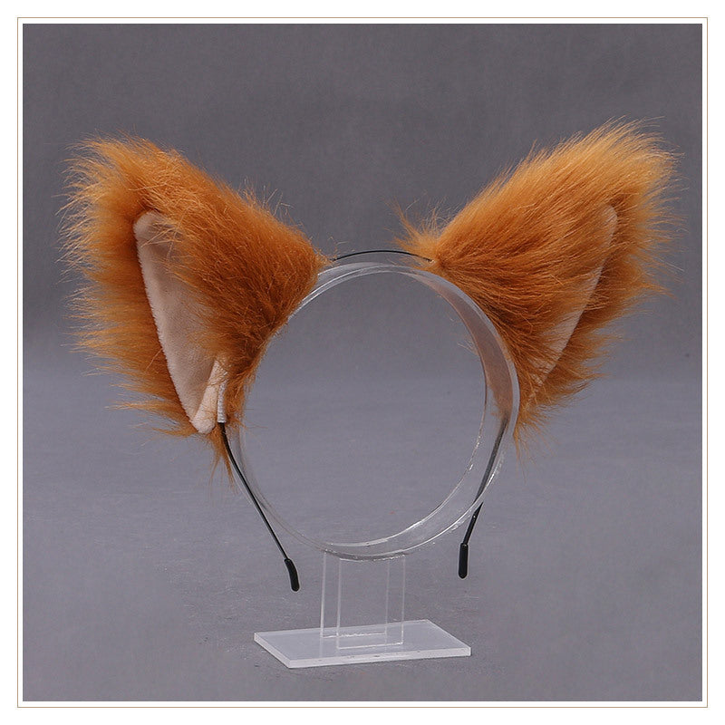 orejas de zorro, diadema para el cabello varios colores - nexbuy.com.mx