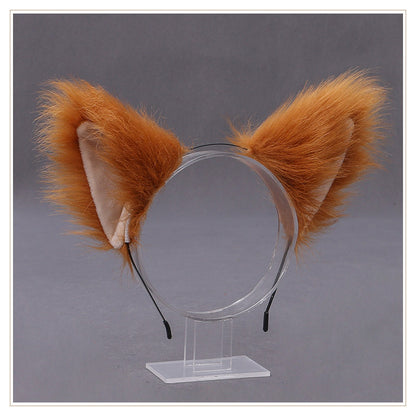 orejas de zorro, diadema para el cabello varios colores - nexbuy.com.mx
