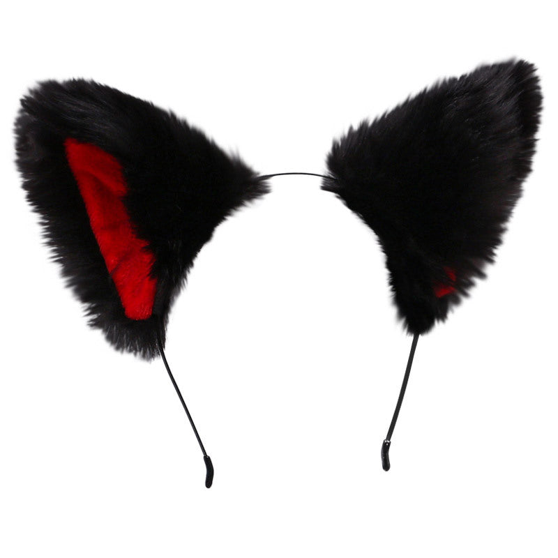 orejas de zorro, diadema para el cabello varios colores - nexbuy.com.mx