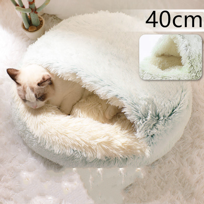 Cama Redonda 2 en 1 para Perros y Gatos - nexbuy.com.mx