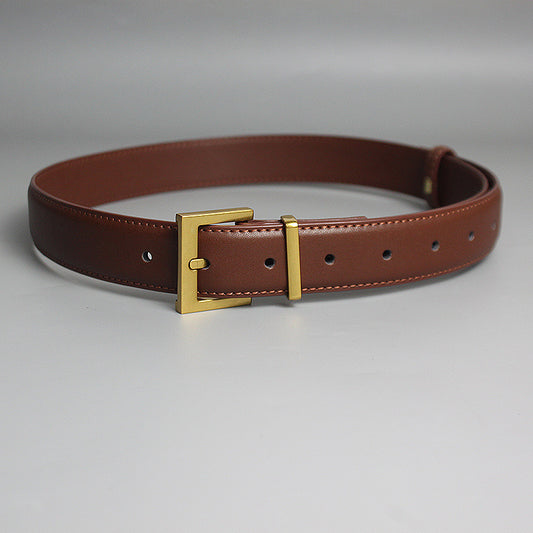 Cinturón Vaquero de Piel para Mujer - Versátil y Elegante - nexbuy.com.mx