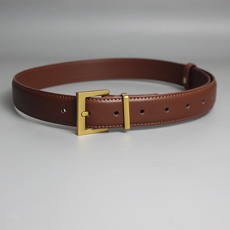 Cinturón Vaquero de Piel para Mujer - Versátil y Elegante - nexbuy.com.mx
