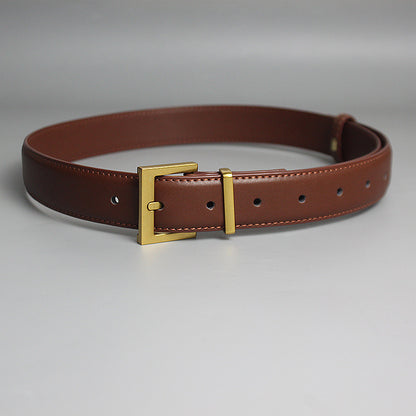 Cinturón Vaquero de Piel para Mujer - Versátil y Elegante - nexbuy.com.mx