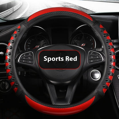 Cubre Volante de Cuero - Estilo Deportivo y Elegante - nexbuy.com.mx