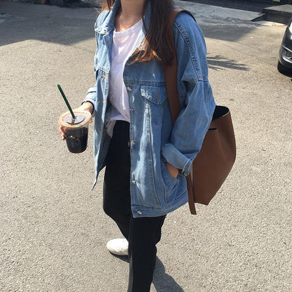 Jacket Larga para Mujer – Estilo Commuter con Cuello Polo y Bolsillos Funcionales - nexbuy.com.mx