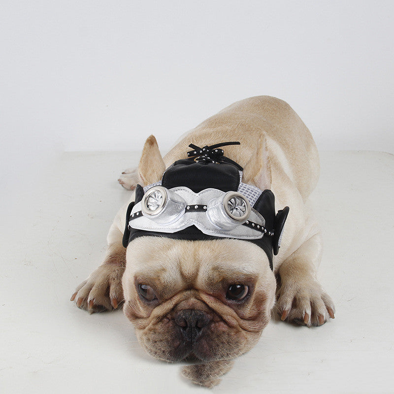 Disfraz sombrero de piloto para perro y gato - nexbuy.com.mx