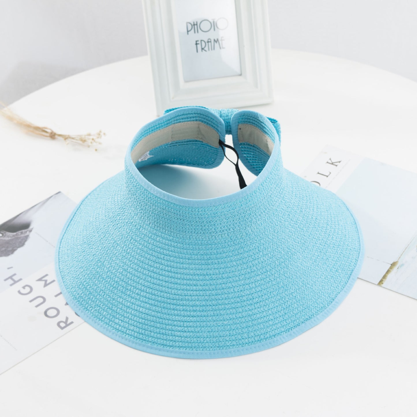 Sombrero de copa vacío plegable de verano