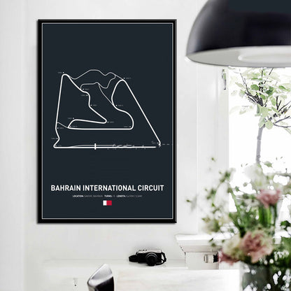 Póster en Lienzo de Circuito de Fórmula 1 – Estilo y Pasión en Cada Detalle - nexbuy.com.mx
