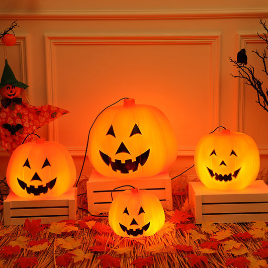 Lámpara de calabaza luminosa de plástico - nexbuy.com.mx
