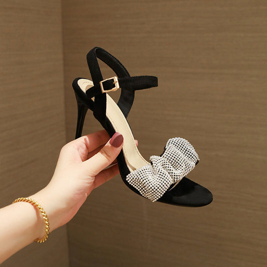 Tacones Romanos de Piel Sintética con Boca de Pez – Elegancia y Estilo para Cada Paso - nexbuy.com.mx