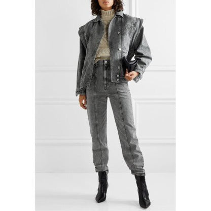 Jacket Vaquera con Mangas Desmontables para Mujer – 2 en 1 - chaqueta y Chaleco en Mezclilla de Algodón - nexbuy.com.mx