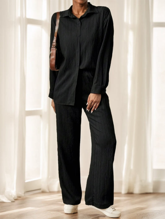 Conjunto Fresco para Mujer – Estilo Cómodo y Ligero con Manga Larga y Pantalón - nexbuy.com.mx