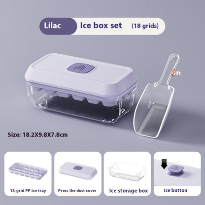 Molde de Cubitos de Hielo con Cuchara - Variados Colores y Tamaños - nexbuy.com.mx