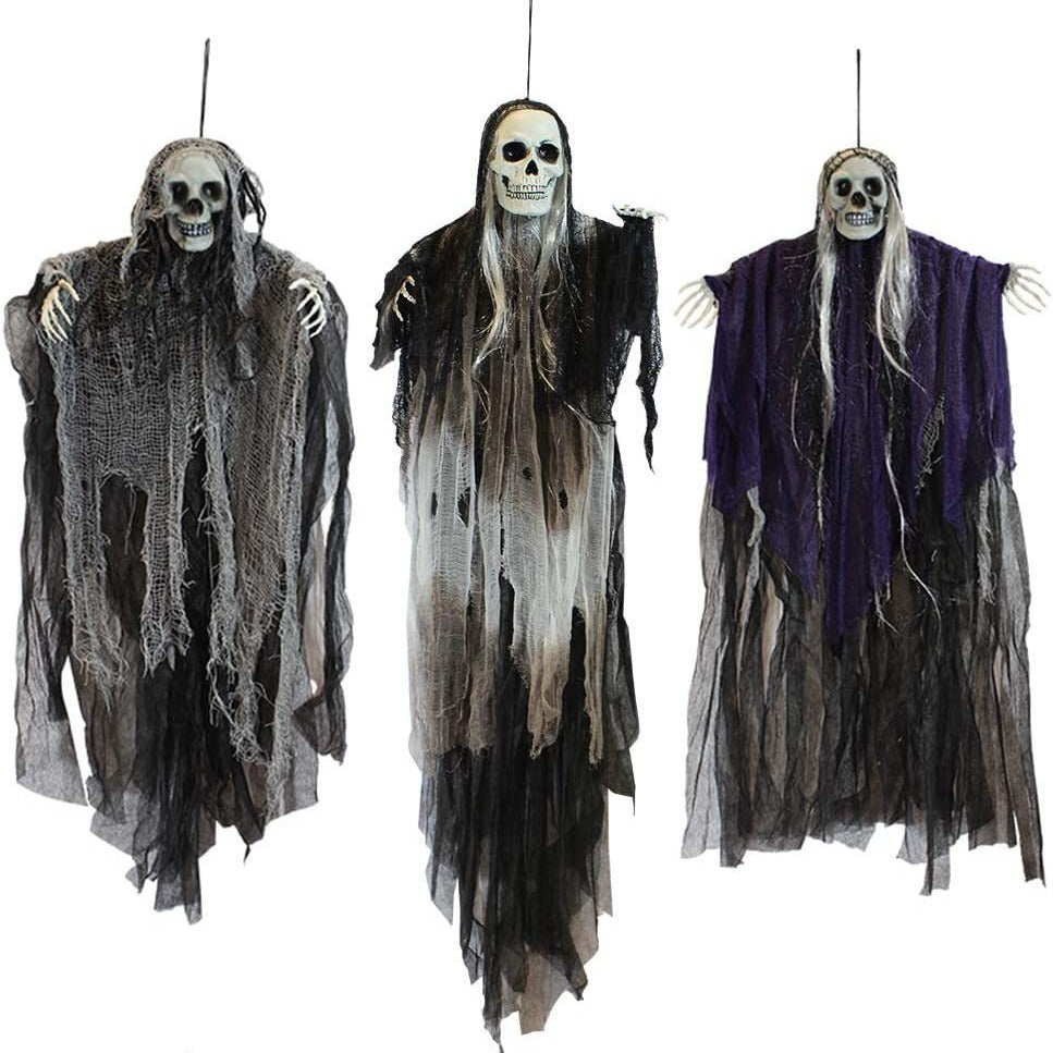 Tres fantasmas para colgar para fiestas - nexbuy.com.mx