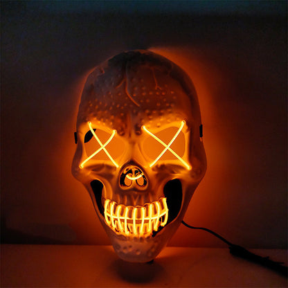 Máscara luminosa de calavera - nexbuy.com.mx