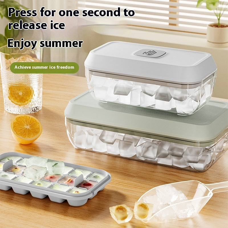 Molde de Cubitos de Hielo con Cuchara - Variados Colores y Tamaños - nexbuy.com.mx