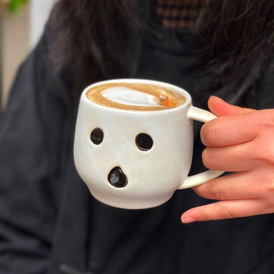 Taza de Calabaza divertida de cerámica mate - nexbuy.com.mx