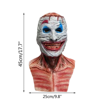 Máscara Terrorífica 2 en 1 Payaso y Calavera - nexbuy.com.mx