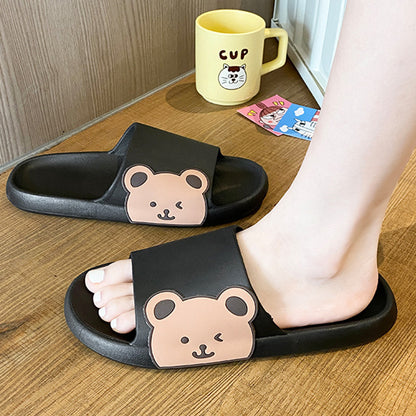 Chanclas de Baño Osito para Playa y Verano - Estilo Divertido y Cómodo - nexbuy.com.mx