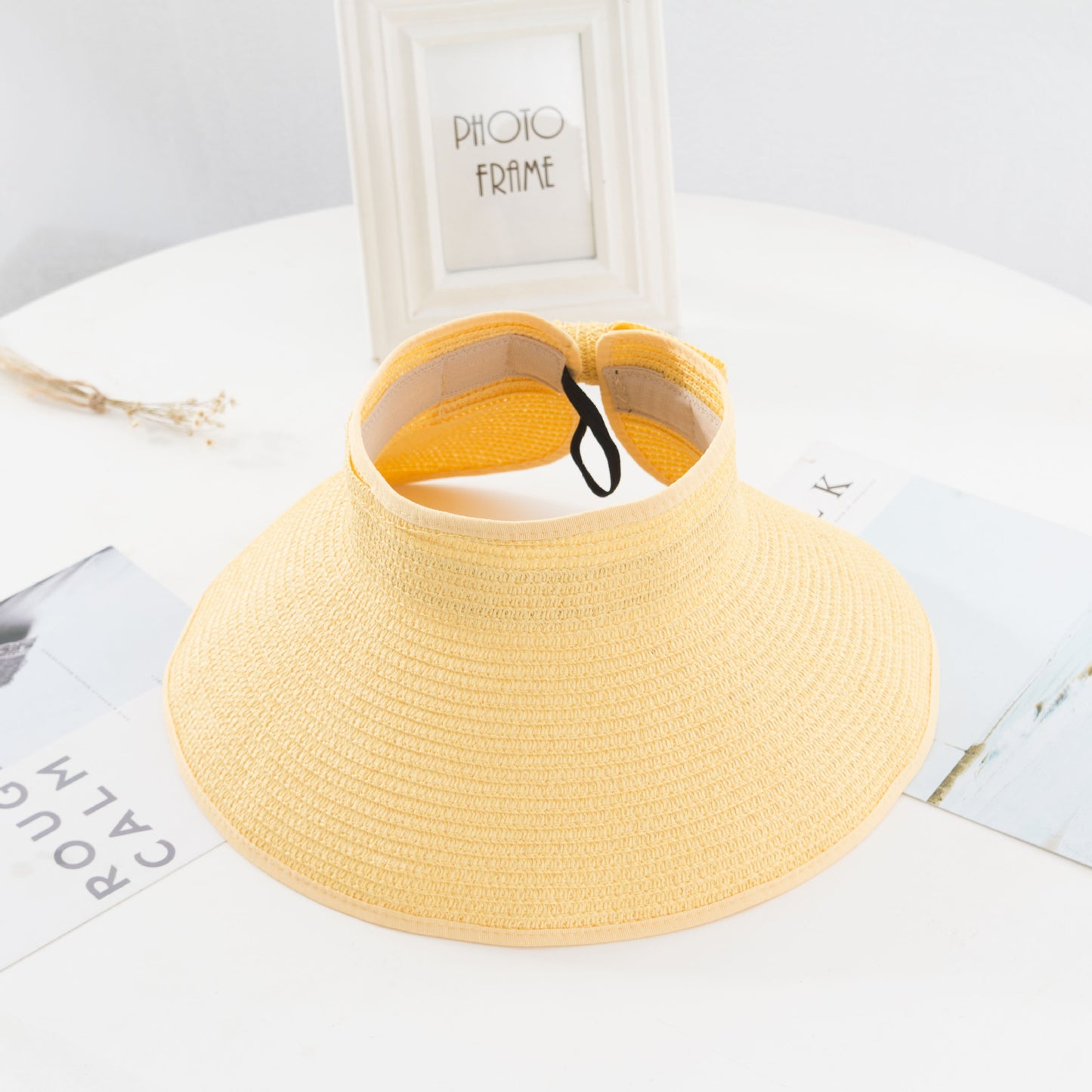 Sombrero de copa vacío plegable de verano