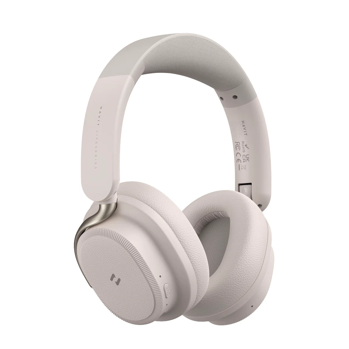 Audífonos de Diadema HAVIT H635BT Bluetooth ANC – Beige