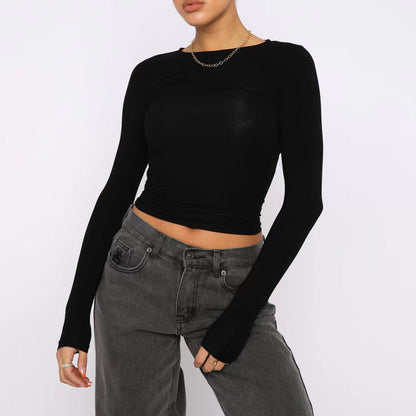 Jersey Fit Slim Casual en colores sólidos - nexbuy.com.mx