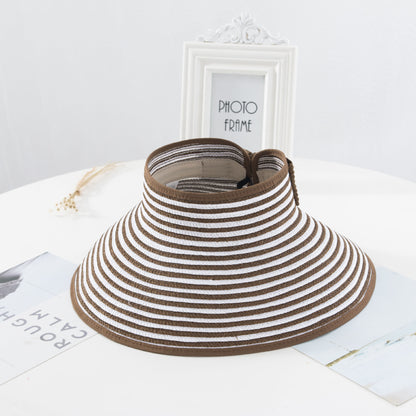 Sombrero de copa vacío plegable de verano