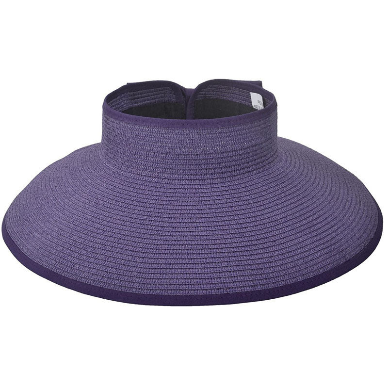 Sombrero de copa vacío plegable de verano