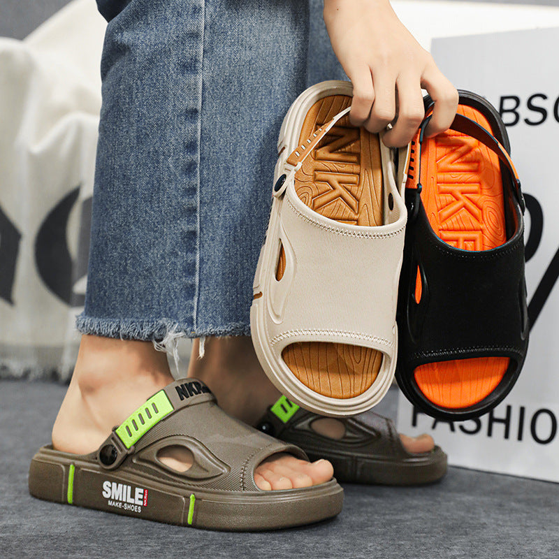 Sandalias Deportivas de Playa Casual Antideslizantes para Hombre - Estilo Moderno y Cómodo- NexBuy.com.mx
