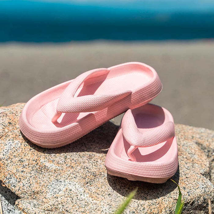Chanclas de Playa de Suela Gruesa para Exteriores - Confort y Estilo - nexbuy.com.mx