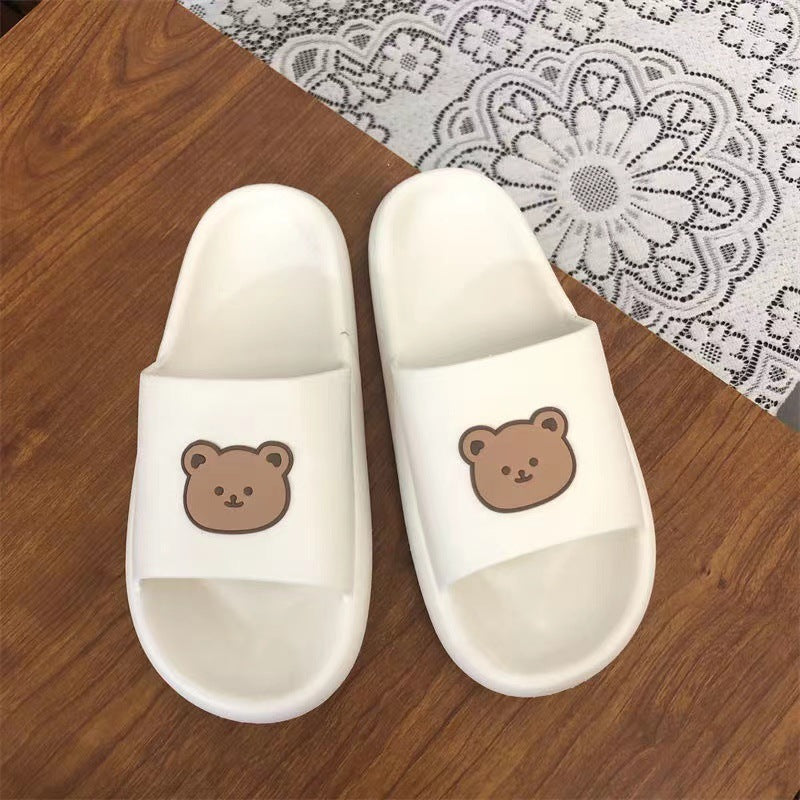 Chanclas de Baño Osito para Playa y Verano - Estilo Divertido y Cómodo - nexbuy.com.mx