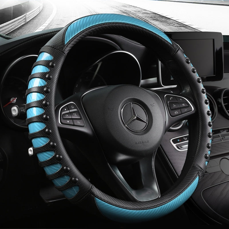 Cubre Volante de Cuero - Estilo Deportivo y Elegante - nexbuy.com.mx