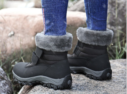 Botas Impermeables de Terciopelo para Exterior – Elegancia y Comodidad - nexbuy.com.mx