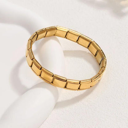 Pulsera Italiana dorada