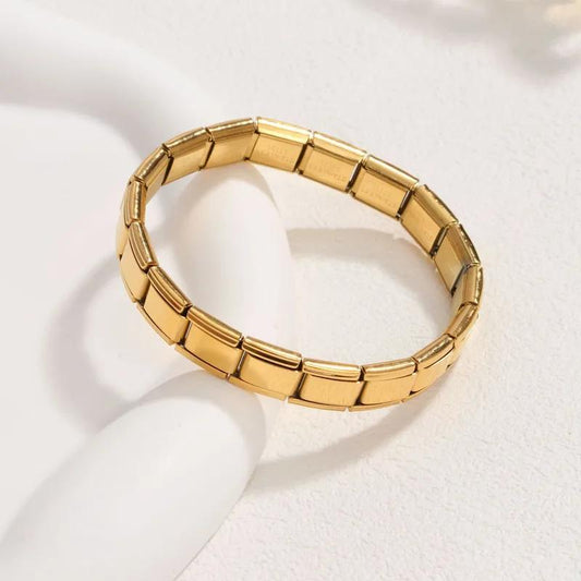 Pulsera Italiana dorada