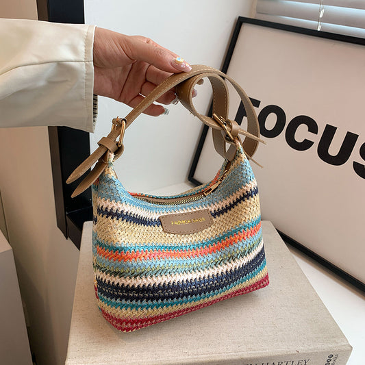 Bolso multicolor al hombro para dama - nexbuy.com.mx