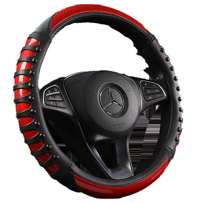 Cubre Volante de Cuero - Estilo Deportivo y Elegante - nexbuy.com.mx
