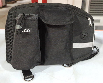 Correa de Entrenamiento Manos Libres con Bolso de Cintura para Perros - nexbuy.com.mx