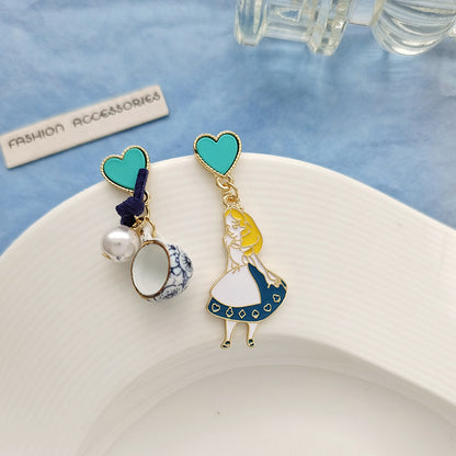 Pendientes Alicia en el país de las maravillas - nexbuy.com.mx